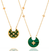 Huri Necklace (Malachite)