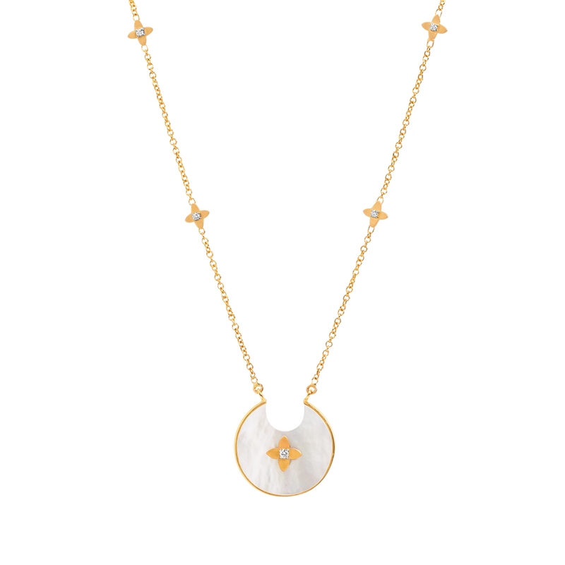 Huri Necklace (Mother of Pearl)